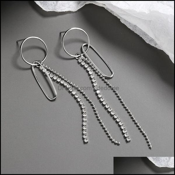 dangle chandelier earrings jewelry fashion round female long tassel chain for women sier color jewelr dhanb, Silver
dangle chandelier earrings jewelry fashion round female long tassel chain for women sier color jewelr dhanb, Silver