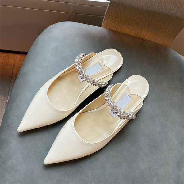elegant woman bing flat slipper baily wedding dress shoes women crystal strap women's pumps point toe lady walking shoe 35-43, Black
elegant woman bing flat slipper baily wedding dress shoes women crystal strap women's pumps point toe lady walking shoe 35-43, Black