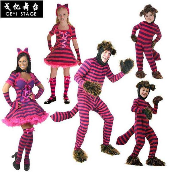 alice in wonderland come cheshire cat cosplay fancy dress halloween comes for kids party alice come cosplay l220714, Black;red
alice in wonderland come cheshire cat cosplay fancy dress halloween comes for kids party alice come cosplay l220714, Black;red
