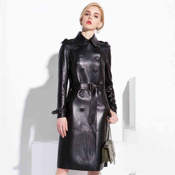 lautaro spring autumn long black faux leather trench coat for women belt double breasted vintage british style overcoat 6xl 7xl l220728
lautaro spring autumn long black faux leather trench coat for women belt double breasted vintage british style overcoat 6xl 7xl l220728