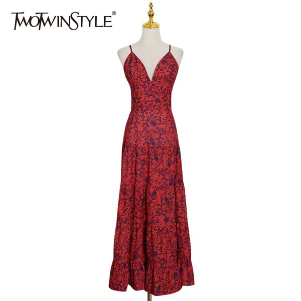 vintage print sling dress female v neck sleeveless high waist summer dresses fashion clothing 210423, Black;gray
vintage print sling dress female v neck sleeveless high waist summer dresses fashion clothing 210423, Black;gray