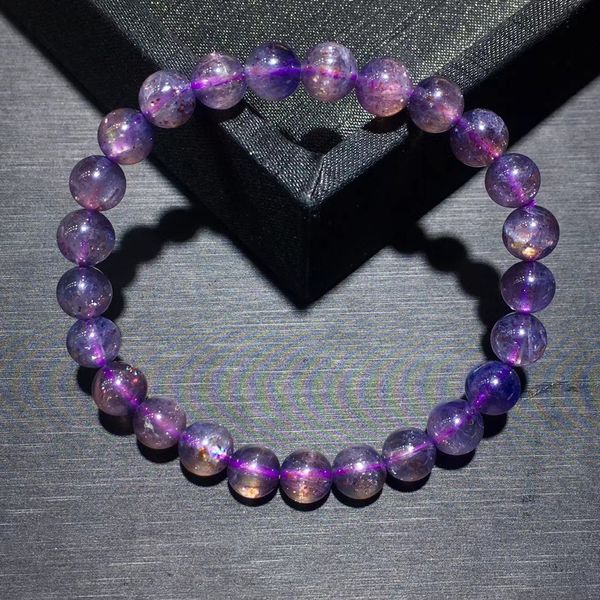 natural blue dichroite cordierite blood iolite bracelet 7.1mm women men crystal clear round beads aaaaaa, Silver
natural blue dichroite cordierite blood iolite bracelet 7.1mm women men crystal clear round beads aaaaaa, Silver