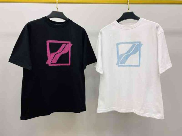 men's t-shirts spring and summer we11 dot square micro stard large short sleeve for men women, White;black
men's t-shirts spring and summer we11 dot square micro stard large short sleeve for men women, White;black