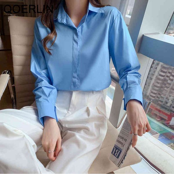 qoerlin office ladies shirt elegant turndown collar button up shirt vintage cardigan long sleeve plus size women clothing 210412, White
qoerlin office ladies shirt elegant turndown collar button up shirt vintage cardigan long sleeve plus size women clothing 210412, White