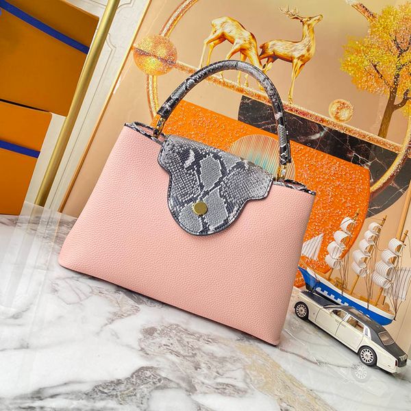 women tote designer handbag genuine leather capucines bag size 36x23x14 and 27x20x9cmcm model m95500
women tote designer handbag genuine leather capucines bag size 36x23x14 and 27x20x9cmcm model m95500