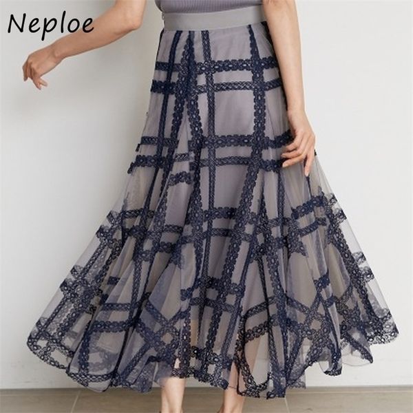 neploe autumn women faldas high waist contrast color mid calf plaid lace ball grown skirt japanese kawaii jupe 220401, Black
neploe autumn women faldas high waist contrast color mid calf plaid lace ball grown skirt japanese kawaii jupe 220401, Black