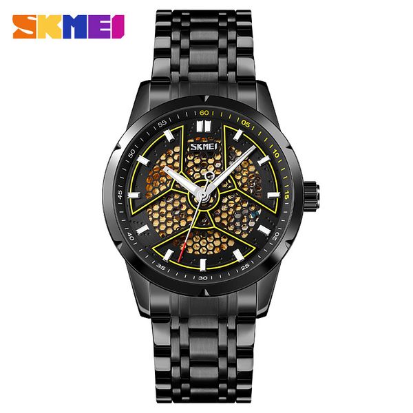2022 skmei fashion watch honeycomb mesh pointer men's alloy business stainless steel hollow out gift, Slivery;brown
2022 skmei fashion watch honeycomb mesh pointer men's alloy business stainless steel hollow out gift, Slivery;brown