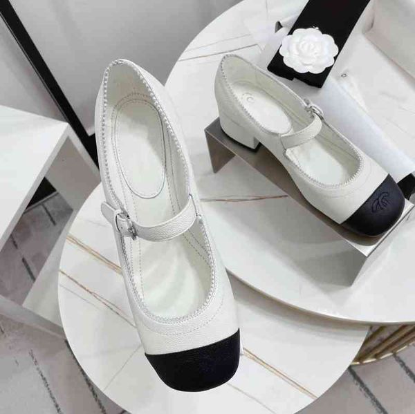 dress shoes high version c family small fragrance mary jane shoes leather one-line buckle ballet flat bottom color matching single women cu0, Black
dress shoes high version c family small fragrance mary jane shoes leather one-line buckle ballet flat bottom color matching single women cu0, Black