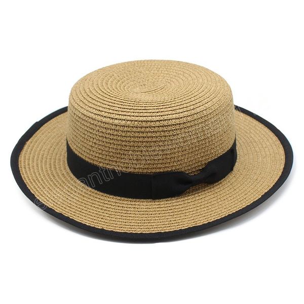 summer straw hat for women flat brim ribbon bowknot elegant dress hats outdoor travel beach cap chapeu feminino, Blue;gray
summer straw hat for women flat brim ribbon bowknot elegant dress hats outdoor travel beach cap chapeu feminino, Blue;gray