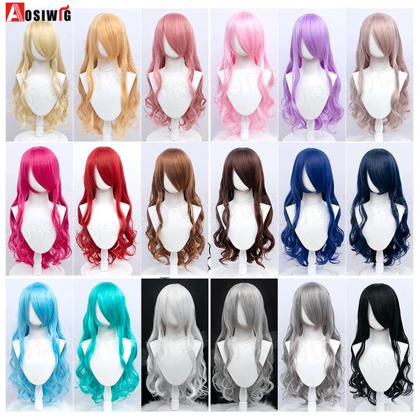 costume accessories synthetic cosplay wig long wavy natural hair with bangs 75cm black blonde white halloween anime wigs for women female, Silver
costume accessories synthetic cosplay wig long wavy natural hair with bangs 75cm black blonde white halloween anime wigs for women female, Silver