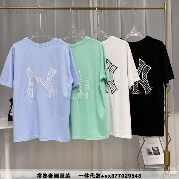 women's t-shirt designer spring 2022 new embroidered round neck loose back full screen ny printed couple t-shirt trend, White
women's t-shirt designer spring 2022 new embroidered round neck loose back full screen ny printed couple t-shirt trend, White