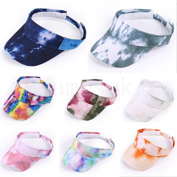 spring summer tie-dyed sports sun cap party favor adjustable cotton visors protection empty sunscreen hat ess baseball caps de258, Blue;gray
spring summer tie-dyed sports sun cap party favor adjustable cotton visors protection empty sunscreen hat ess baseball caps de258, Blue;gray