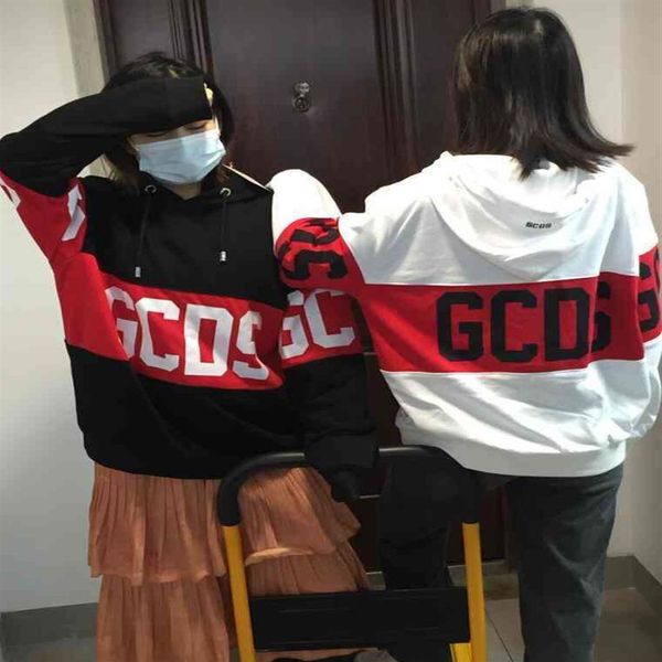 in stock gcds black red casual sweater stitching round neck loose men and women couple sell291u, White;black
in stock gcds black red casual sweater stitching round neck loose men and women couple sell291u, White;black