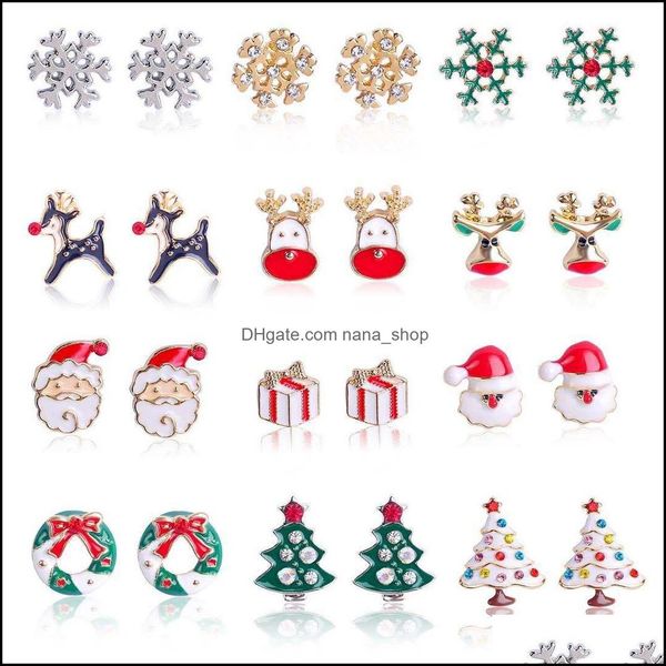 stud earrings jewelry new christmas earrings tree ear accessories european and american selling bell snowflakes drop delivery 2021 jnjkt, Golden;silver
stud earrings jewelry new christmas earrings tree ear accessories european and american selling bell snowflakes drop delivery 2021 jnjkt, Golden;silver