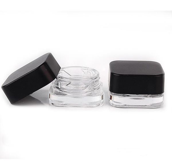 5ml 5g premium glass concentrate jar bottle cube square style black white lid thick oil dab container sn4549
5ml 5g premium glass concentrate jar bottle cube square style black white lid thick oil dab container sn4549
