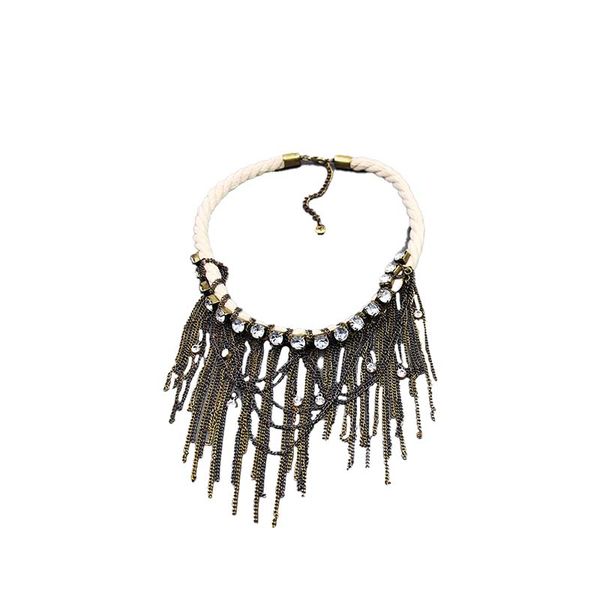 necklaces foreign trade act role ofing is tasted in europe and the exaggerated heavy personality costly human tide red thick line winding ne, Silver
necklaces foreign trade act role ofing is tasted in europe and the exaggerated heavy personality costly human tide red thick line winding ne, Silver