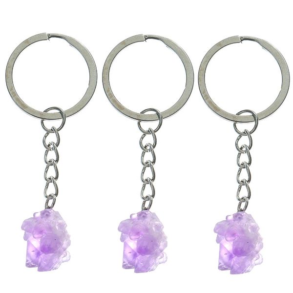 natural stone amethysts crystal quartz keychain crystals keychain bead pendant keyrings key ring bag accessories jewelry, Silver
natural stone amethysts crystal quartz keychain crystals keychain bead pendant keyrings key ring bag accessories jewelry, Silver