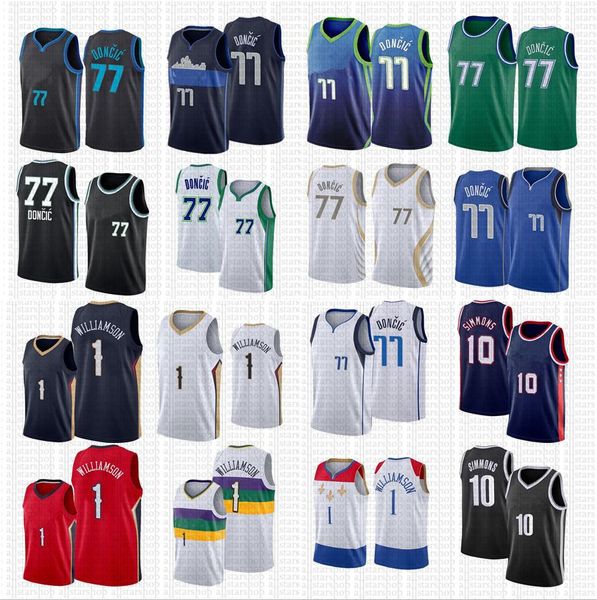 luka 77 doncic zion 1 williamson basketball jerseys 10 ben simmons white blue green red black men jerseys 2021-22 city s-xxxl shirts, Black;red
luka 77 doncic zion 1 williamson basketball jerseys 10 ben simmons white blue green red black men jerseys 2021-22 city s-xxxl shirts, Black;red