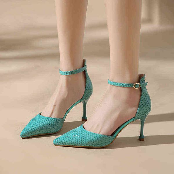 dress shoes punt teen dunne hakken pompen vrouwen effen kleur enkelbandje hoge schoenen vrouw merk ontwerp pu leather party 220425, Black
dress shoes punt teen dunne hakken pompen vrouwen effen kleur enkelbandje hoge schoenen vrouw merk ontwerp pu leather party 220425, Black