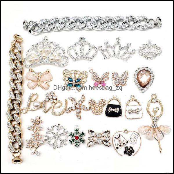 shoe parts accessories shoes bling decorations charm jibitz for croc charms clog buckle buttons jewelry gift women drop delivery 2021 drg3, White;pink
shoe parts accessories shoes bling decorations charm jibitz for croc charms clog buckle buttons jewelry gift women drop delivery 2021 drg3, White;pink
