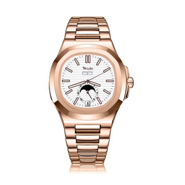 2022 men's automatic mechanical luxury watch 5726/1a-014 gold stainless steel case nautilus moon phase calendar wristwatches, Slivery;brown
2022 men's automatic mechanical luxury watch 5726/1a-014 gold stainless steel case nautilus moon phase calendar wristwatches, Slivery;brown
