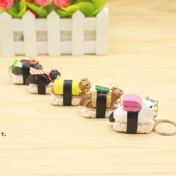 creative cat sushi keychain key rings handbag hanging pendants phone charms key chain gift for kids rra12981
creative cat sushi keychain key rings handbag hanging pendants phone charms key chain gift for kids rra12981