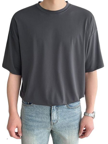 dazy men solid drop shoulder tee w2mj#, White;black
dazy men solid drop shoulder tee w2mj#, White;black