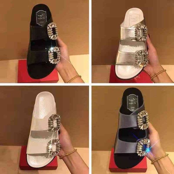 sandals square button thick bottom slippers women's summer fashion net red flat sandals go out 7sm0, Black
sandals square button thick bottom slippers women's summer fashion net red flat sandals go out 7sm0, Black