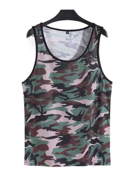 men camo print contrast binding tank h4ok#, White;black
men camo print contrast binding tank h4ok#, White;black