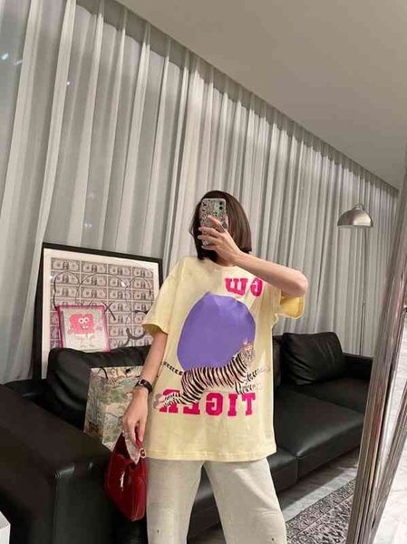 women's t-shirt year of the tiger limited series letter printing casual t-shirt spring and summer loose short sleeve cotton women, White
women's t-shirt year of the tiger limited series letter printing casual t-shirt spring and summer loose short sleeve cotton women, White