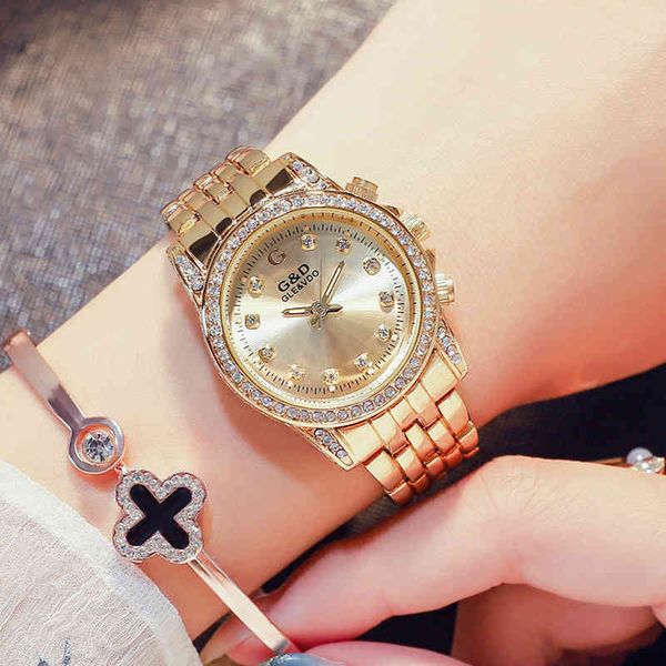 women diamond gold ladi wrist luxury brand rhintone women's bracelet watch female relogio feminino, Slivery;brown
women diamond gold ladi wrist luxury brand rhintone women's bracelet watch female relogio feminino, Slivery;brown