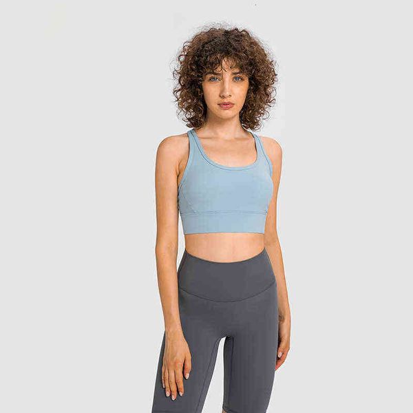 designer women's t-shirt vest 2022 spring cross fixed shoulder strap beautiful back yoga gathered shockproof running fitn bra, White
designer women's t-shirt vest 2022 spring cross fixed shoulder strap beautiful back yoga gathered shockproof running fitn bra, White