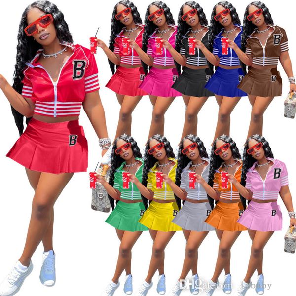 2022 women designer tracksuits summer short sleeve baseball jacket shorts set letter printed 2 piece outfits varsity suits, Gray
2022 women designer tracksuits summer short sleeve baseball jacket shorts set letter printed 2 piece outfits varsity suits, Gray