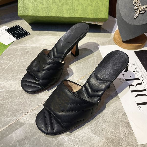 2022 latest women design shoes high heels 7.5 cm mid heel 3.5cm sandals open heel womens designer shoe g mark slide sandal genuine leather s, Black
2022 latest women design shoes high heels 7.5 cm mid heel 3.5cm sandals open heel womens designer shoe g mark slide sandal genuine leather s, Black