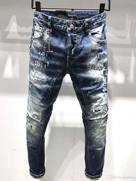 jean dsq phantom turtle classic fashion man jeans hip hop rock moto mens casual design ripped jeans distr dsquare 2 s dsq2s dsqs uwn, Blue
jean dsq phantom turtle classic fashion man jeans hip hop rock moto mens casual design ripped jeans distr dsquare 2 s dsq2s dsqs uwn, Blue