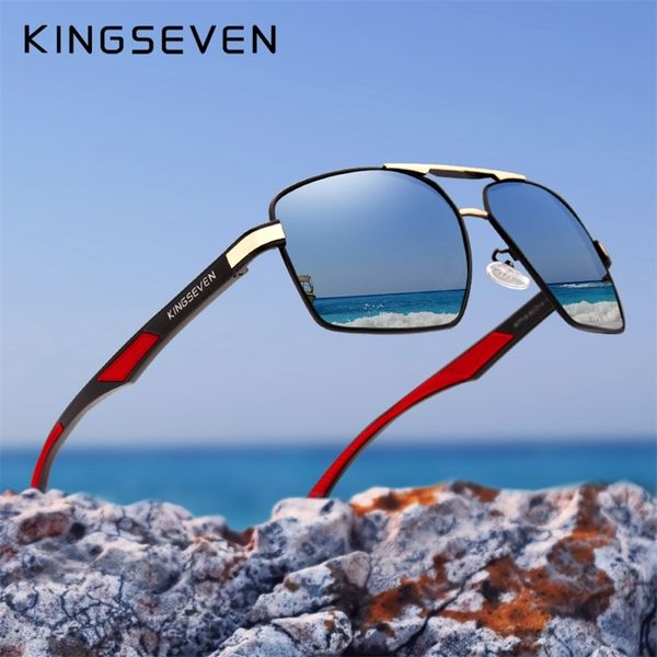 kingseven aluminum men's sunglasses polarized lens brand design temples sun glasses coating mirror glasses de sol 7719 220429, White;black
kingseven aluminum men's sunglasses polarized lens brand design temples sun glasses coating mirror glasses de sol 7719 220429, White;black
