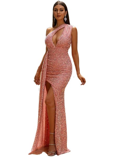 missord one shoulder cut out draped detail split thigh sequins maxi gown f95w#, Black;gray
missord one shoulder cut out draped detail split thigh sequins maxi gown f95w#, Black;gray