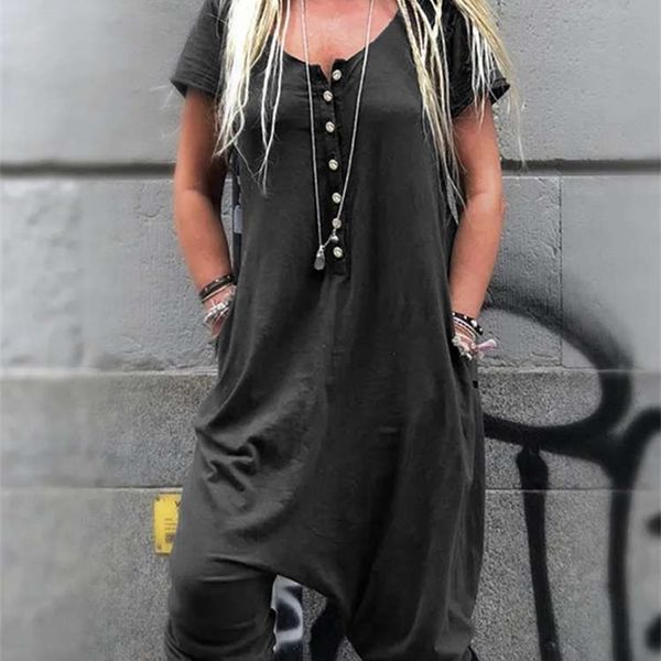 celmia vintage womens dropcrotch rompers summer jumpsuits short sleeve casual loose playsuits fashion work overalls 7 220713, Black;white
celmia vintage womens dropcrotch rompers summer jumpsuits short sleeve casual loose playsuits fashion work overalls 7 220713, Black;white