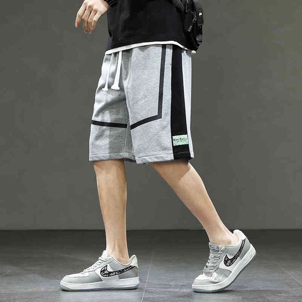 men's shorts summer fat plus size 2022 handsome leisure sports fashion trend loose pants, White;black
men's shorts summer fat plus size 2022 handsome leisure sports fashion trend loose pants, White;black