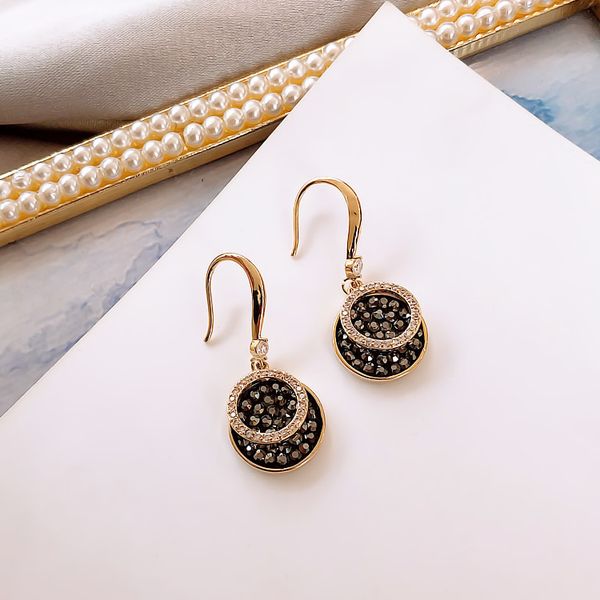 south korea dongdaemun geometric round black diamond earrings european and american design eardrops fashion wholesale selling temperamen, Golden
south korea dongdaemun geometric round black diamond earrings european and american design eardrops fashion wholesale selling temperamen, Golden