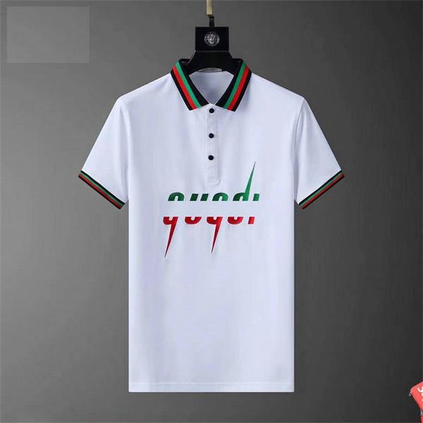 high end brand embroidered short sleeved cotton polo shirt men s t shirt korean fashion clothing summer luxury m---3xl888, White;black
high end brand embroidered short sleeved cotton polo shirt men s t shirt korean fashion clothing summer luxury m---3xl888, White;black