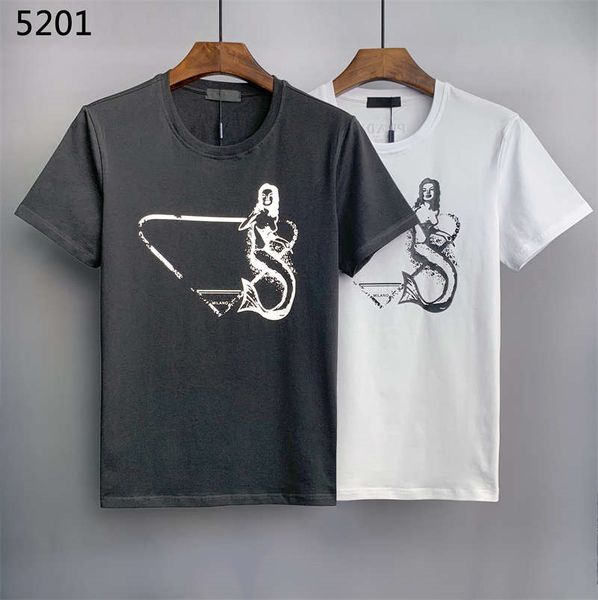 2022 summer new arrivals luxury designer prad white t-shirt tshirt o-neck short sleeve men's clothing #5201, White;black
2022 summer new arrivals luxury designer prad white t-shirt tshirt o-neck short sleeve men's clothing #5201, White;black
