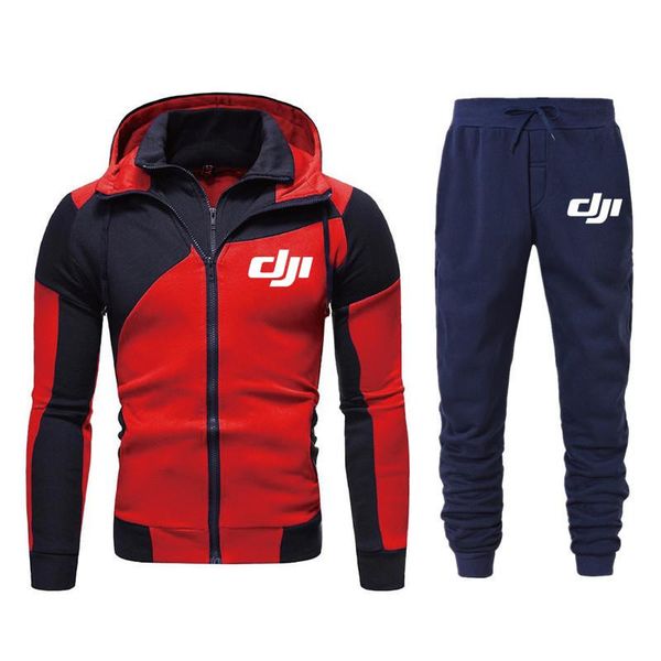 spring men's tracksuits autumn dji professional pilot drone prints men personality sets customizable double zipper coats pants setsmen&, Gray
spring men's tracksuits autumn dji professional pilot drone prints men personality sets customizable double zipper coats pants setsmen&, Gray
