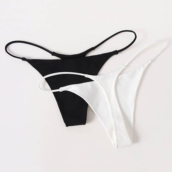 simple thin strap thong solid panty color swimming trunks bikini womens skin-friendly breathable panties, Black;pink
simple thin strap thong solid panty color swimming trunks bikini womens skin-friendly breathable panties, Black;pink