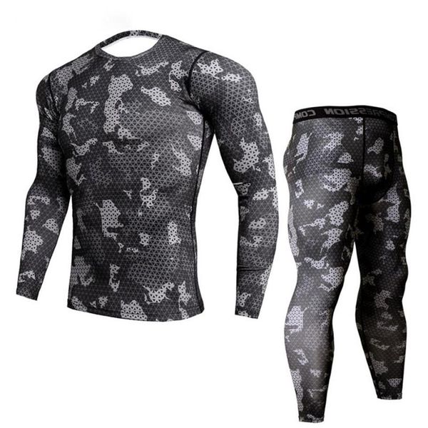 new fitness camo t shirt men compression shirt 2pcs sets sportswear mma rashguard mens joggers leggings gyms bodybuilding tights3238, Gray
new fitness camo t shirt men compression shirt 2pcs sets sportswear mma rashguard mens joggers leggings gyms bodybuilding tights3238, Gray
