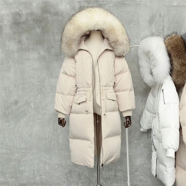 down jacket for women winter thicken warm natural raccoon fur collar hooded coats female fur jacket casual loose parka outerwear 201127, Black
down jacket for women winter thicken warm natural raccoon fur collar hooded coats female fur jacket casual loose parka outerwear 201127, Black