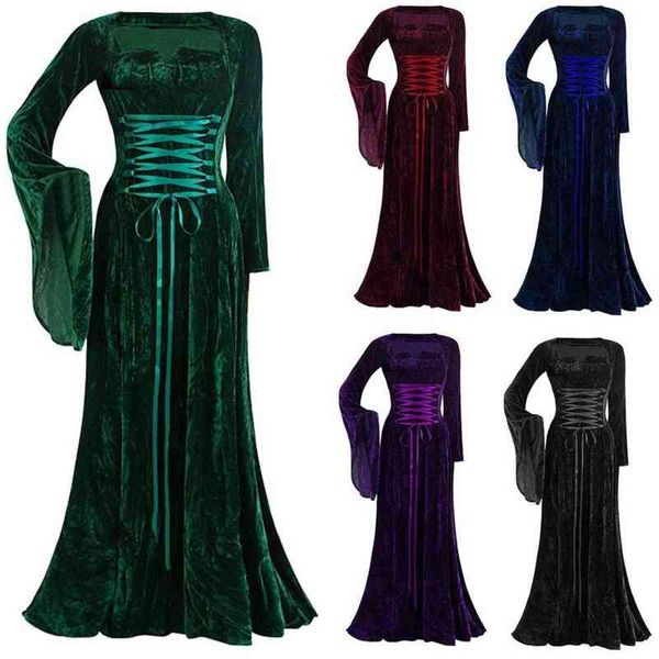 womens deluxe velvet renaissance irish dress medieval victorian come dress victoria cosplay retro gown fancy long dress l220714, Black;red
womens deluxe velvet renaissance irish dress medieval victorian come dress victoria cosplay retro gown fancy long dress l220714, Black;red