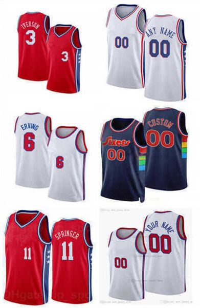 75th men women youth philadelphia''76ers''11 jaden springer 22 matisse thybulle 6 julius erving allen 3 iverson basketba, Black;red
75th men women youth philadelphia''76ers''11 jaden springer 22 matisse thybulle 6 julius erving allen 3 iverson basketba, Black;red