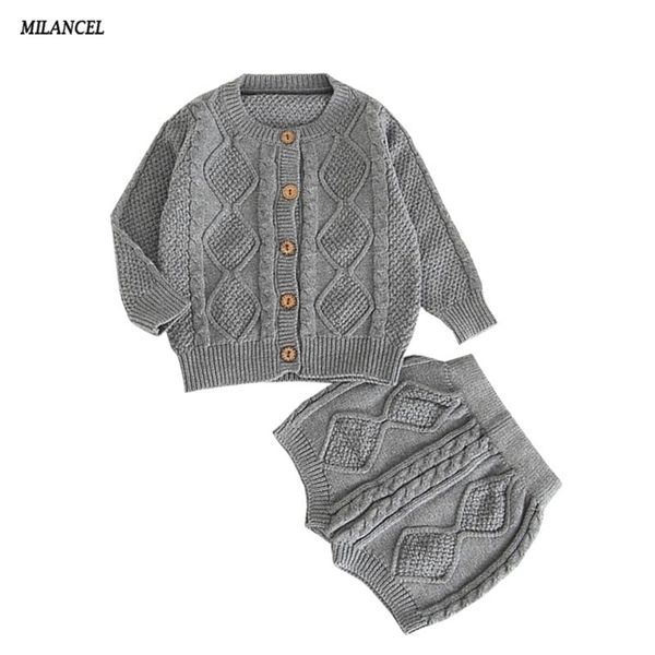 milancel fall baby boys clothes knitted baby girls sets cotton cardigans shorts 2 pcs solid baby clothing set lj201223, White
milancel fall baby boys clothes knitted baby girls sets cotton cardigans shorts 2 pcs solid baby clothing set lj201223, White