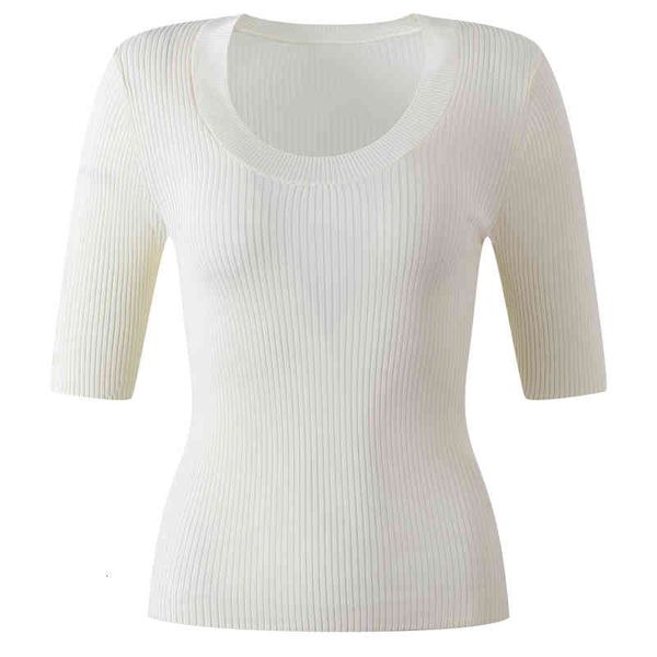 women's sweaters french temperament u-neck slim fitting sweater women's clothing summer five sleeve pullover evhw, White;black
women's sweaters french temperament u-neck slim fitting sweater women's clothing summer five sleeve pullover evhw, White;black